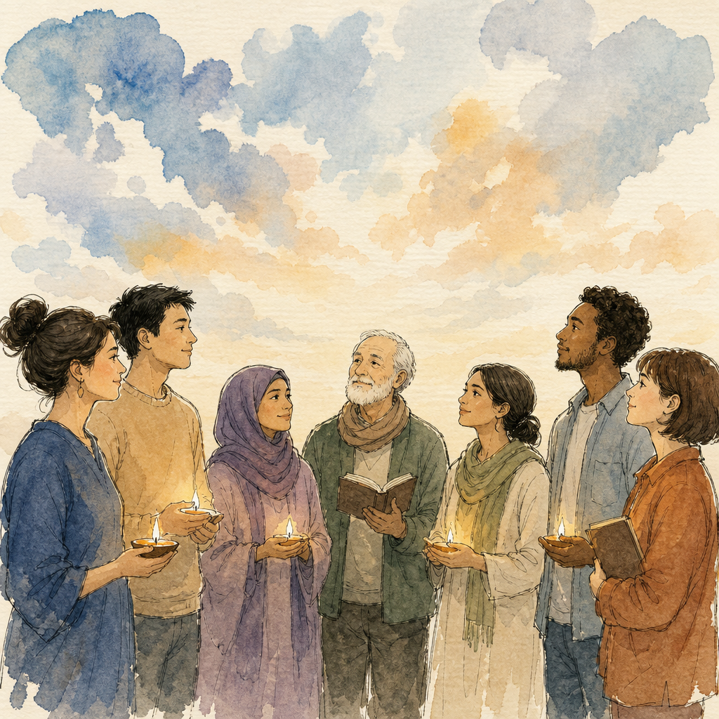 Editorial drawing — Freedom of conscience